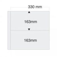 White Maxi Cover Page Per 5 - 2 Large Pockets