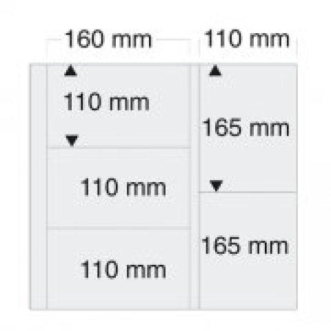 White Double Sided Postcard Pages Package of 5 White Double Sided Postcard Pages Package of 5