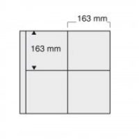 White Double Sided Page with Square Pockets Package of 5 White Double Sided Page with Square Pockets Package of 5