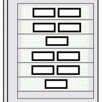 Dual Blank Page 10 Pockets per 5 for US Coil Pairs of 3 Dual Blank Page 10 Pockets per 5 for US Coil Pairs of 3