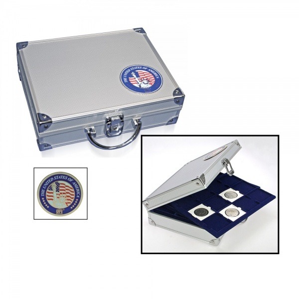 Aluminum Carrying Case for 2x2 Flips - USA Aluminum Carrying Case for 2x2 Flips - USA