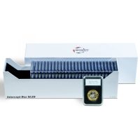 Coin Slab Box for 25 Slabs with Intercept Shield