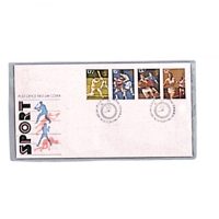 First Day Cover Sleeves - US#6 FDC Mediumweight-Side Open Pack of 50