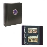 Graded Currency Album w/10 Pages - Premium Black Graded Currency Album w/10 Pages - Premium Black
