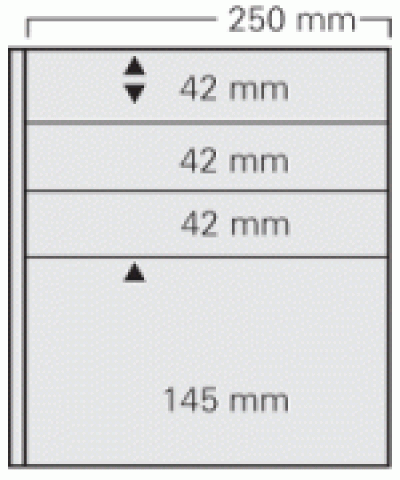 Transparent Garant Page For Stamps & Covers Per 5 Transparent Garant Page For Stamps & Covers Per 5