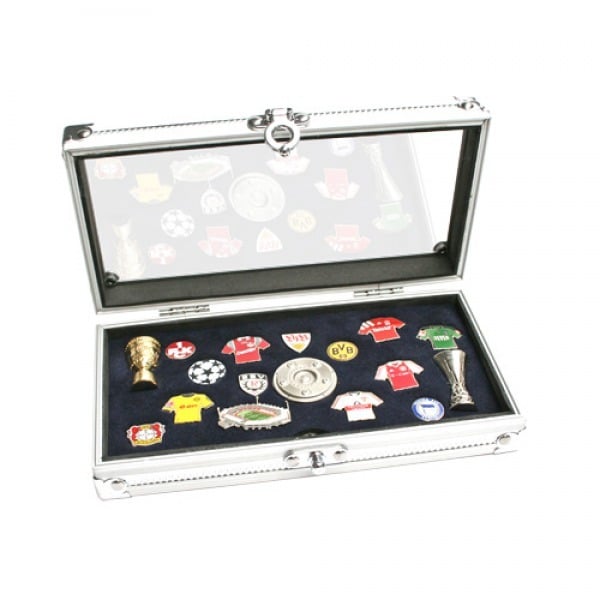 Pin Display CaseAluminumMedium SAFE Collecting Supplies