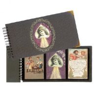 Postcard Albums - Nostalgia with 12 Black Pages Postcard Albums - Nostalgia with 12 Black Pages