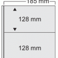 Clear Cover Page With 2 Pockets Per 5