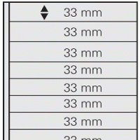Black Garant Stock Page Per 5-8 Strips Black Garant Stock Page Per 5-8 Strips