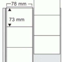 Compact Coin Page For 6 Coins To 2-3/4"-Pack of 2