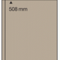 Giant Tan Double Sided Page Per 5 With 1 Pocket