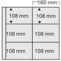 Transparent Maxi Postcard Pages Package of 5 Transparent Maxi Postcard Pages Package of 5