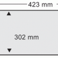 Black Cardboard Interleaves Per 5 For Specialty Album Pages