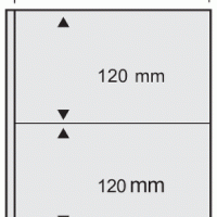 Black Double Sided Variant Page per 5 - 2 Pocket