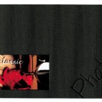 Spiral Photo Album "Elegance"-Black