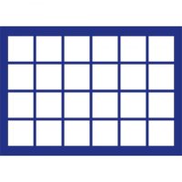 Coin Tray For 24 Coins up to 46mm (1-13/16") dia Coin Tray For 24 Coins up to 46mm (1-13/16") dia