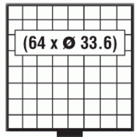 Beba Maxi Drawer w/64 Compartments