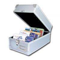 Postcard Box Aluminum without Handle For Stacking