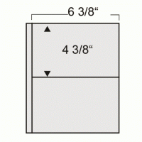 Compact Page - 2 Pocket per 10 for Modern Postcards/Covers