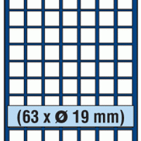 Nova Tray Insert Only With 63 Compartments to 19.5mm (3/4")