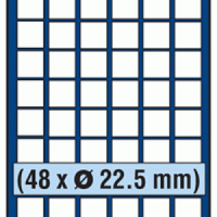 Nova Tray Insert Only With 48 Compartments to 22.5mm (7/8")