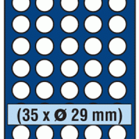 Nova Tray Insert Only With 35 Round Compartments to 29mm (1-1/8")