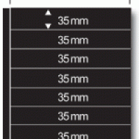 Clipfix Stock Sheets Per 10 - 7 Strips