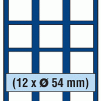 Nova Tray Insert Only With 12 Square Compartments to 55mm (2-1/8")