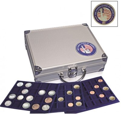 Aluminum Coin Case for Buffalo & Jefferson Nickels
