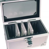 Coin Slab Box Aluminum for 10 Certified Coins