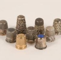 Thimble Display Case