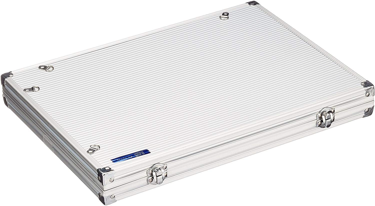 Aluminum Display Case with 12 Compartments Aluminum Display Case with 12 Compartments
