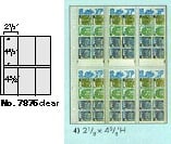 7876 6 Pocket Page for Matchbooks and Matchcovers