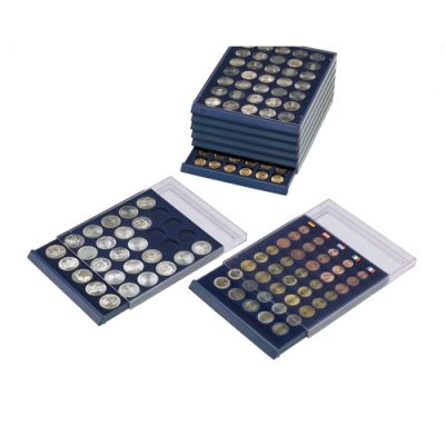 Stackable Coin Storage Drawer for Small Coins w/80 Compartments (11/16")