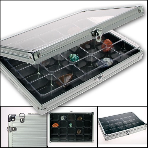 Aluminum Rock Display Case