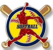 Softball Pin